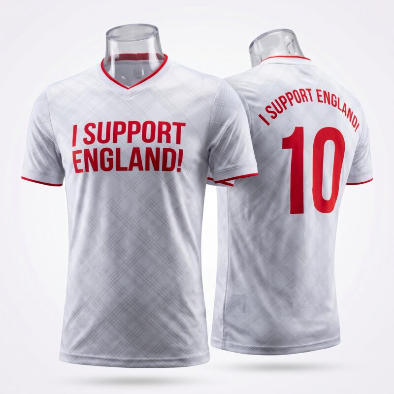 I Support England Home Jersey